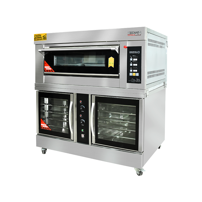 湖北智能版燃?xì)夂鏍t1×2+10盤醒發(fā)箱